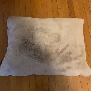 UGG fur like pillow